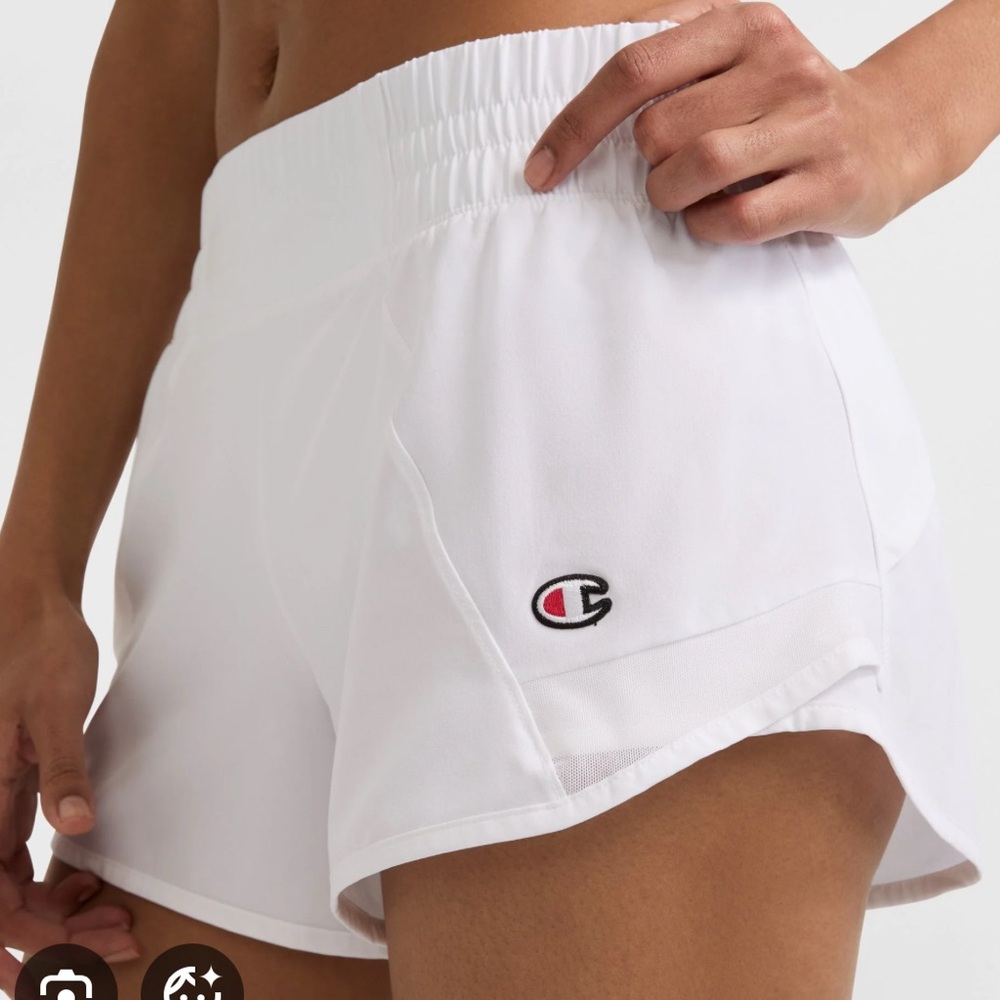 Champion Women's White Athletic Shorts